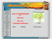 Tablet Screenshot of biassonoeventi.it